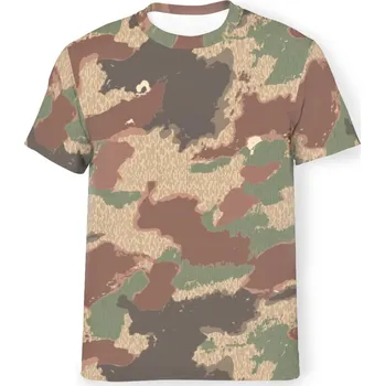 Pánské tričko MILITARY RANGE Triko krátký rukáv RETRO edice maskování ČSLA vz.60