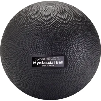 Gymnastický míč Myofascial Ball - 18 cm - černá