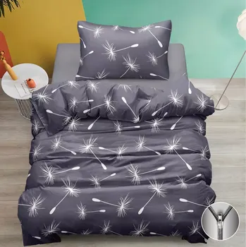 Povlečení NOVINKA 2025! BAVLNĚNÉ OBOUSTRANNÉ POVLEČENÍ 140x200/70x90 cm - PAMPELIŠKA CHMÍŘÍ