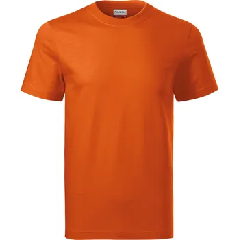 Pánské oblečení RIMECK® Malfini / Rimeck Recall R07 – unisex pracovní tričko, 200 g, extra odolné, 100% bavlna Barva: 11-oranžová, Velikost: 2XL