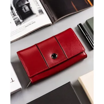 Peněženka Dámská kožená peněženka Barva: Červená