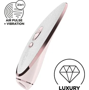 Vibrátor Stimulátor klitorisu SATISFYER LUXURY PRET A PORTER růžový - s kupónem KUP15 cena 1575 Kč + extra diskrétní expedice
