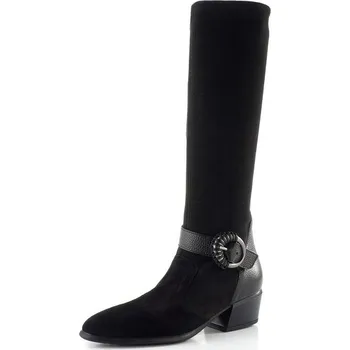 Dámské kozačky Hispanitas kozačky na podpatku Verona black PHI254257 - 40 | P697476