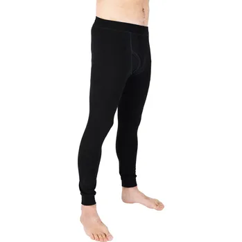 Pánské termo spodky 2P SERVIS Bambusové spodky pánské Bambusky černé Černá S