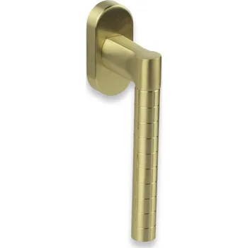 Okenní klika Cobra balkonová klika BLOCCA (MOSAZ)