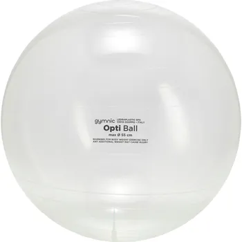 Gymnastický míč OPTI Ball – Průhledný míč - 55 cm