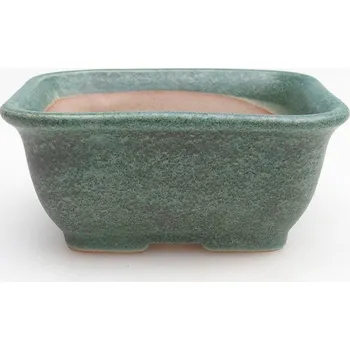 Květináč Bonsai miska H38 - 12 x 10,5 x 5 cm. - zelená