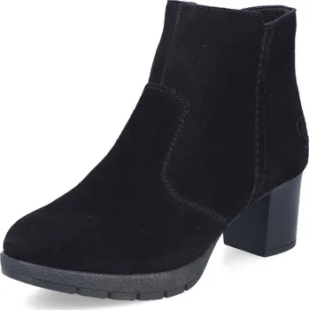 Dámská móda Dámská kotníková obuv RIEKER 77665-00 černá W5 39