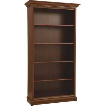 regál Regál Kent - Black Red White - BRW Kaštan 110x205 cm