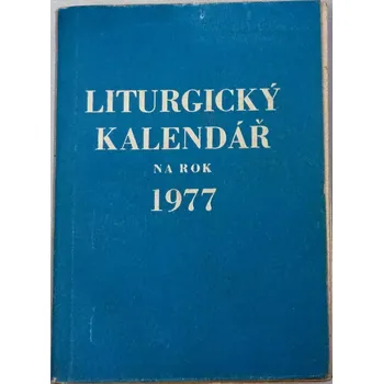 Kalendář Liturgický kalendář na rok 1977
