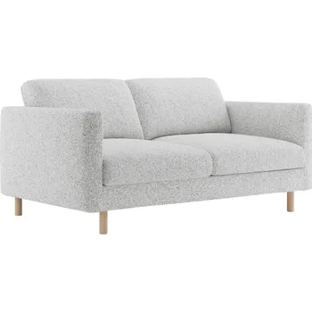 Pohovka Micadoni Šedá dvoumístná pohovka Eden 146 cm