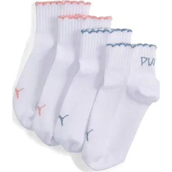 Puma Scallop Edge Quarter 2P J 94723501 - white/pink 27/30