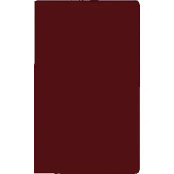 Taschenkalender Pluto geheftet PVC burgund 2026 - Korsch Verlag