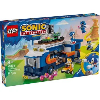 Stavebnice LEGO LEGO Sonic the Hedgehog 77006 Velitelské vozidlo týmu Sonic