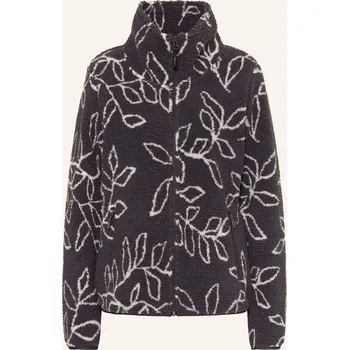 Me°Ru' Dámská Fleecová Bunda Arles, tmavě šedá / bílá, 40