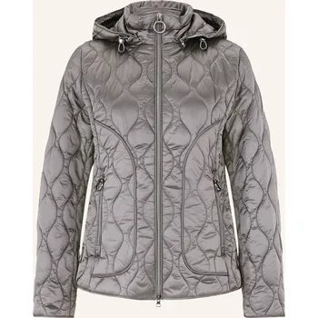 Dámský kabát Betty Barclay Dámská Prošívaná Bunda, šedá, 38