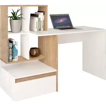 Psací stůl PC stůl EROSS NEW - bílá - SLEVA 3% s kodem radost25