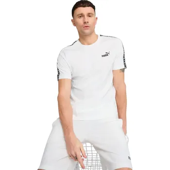 Puma ESS TAPE Tee PUMA White 684674 02 M Velikost: XL