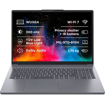 Notebook Lenovo IdeaPad Slim 3/16AHP10/R7-8840HS/16"/WUXGA/24GB/1TB/AMD int/W11H/Gray/2R