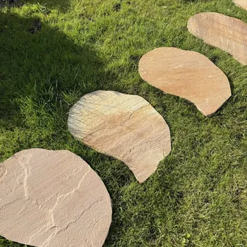 Zahradní dekorace Kameny.cz Nášlapy Mango - pískovec Vyberte si množství: Paleta 50 ks