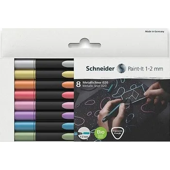 Schneider Metalické popisovače - 8 ks