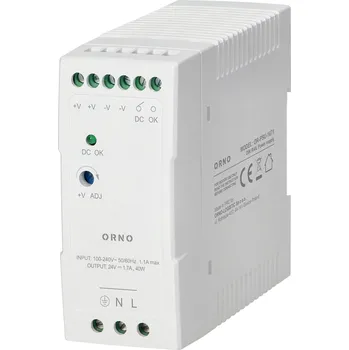 spínaný zdroj ORNO OR-PSU-1671 Průmyslový zdroj spínaný 24V DC 2,5A 60W na DIN lištu