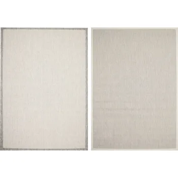 Balta Kusový koberec sysalový oboustranný Brussels 205014/10010 Silver stříbrný šedý Rozměr: 140x200 cm