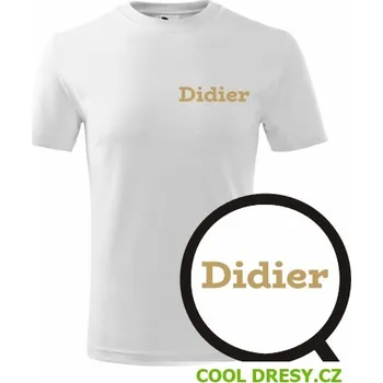 Dětské tričko Didier - Barva: bílá, Velikost 10let