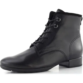 Dámské kozačky Gabor širší šněrovací kotník černý 72.715.57 - 37.5 | P698016