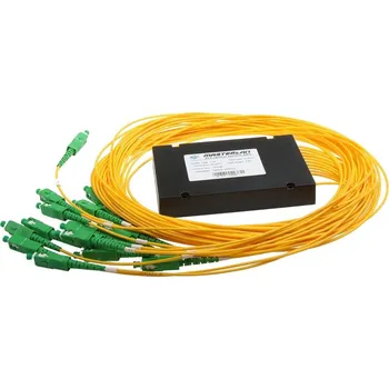 Splitter PLC optický -1x16, 1260-1650nm, ABS box, SC/APC, 1,5m