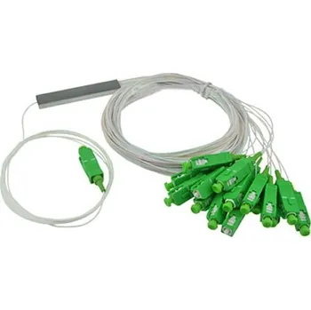 Splitter PLC optický -1x16 1260-1650nm, SC/APC, 1,5m