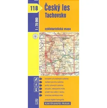 1: 70T(118)-Český les, Tachovsko (cyklomapa)