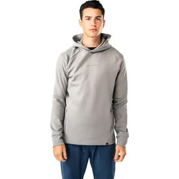 Pánská mikina Pánská mikina Bauer FLC Hoodie Stone Grey XXL