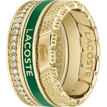 Šperk Lacoste Stylová souprava ocelových prstenů 2040282 54 mm + 2 měsíce na vrácení zboží
