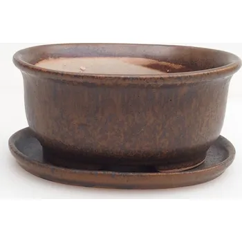 Květináč Bonsai miska + podmiska H30 - 12 x 10,5 x 5,5 cm.