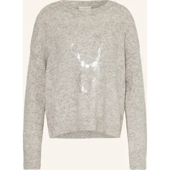 Dámský svetr Milano Italy Dámský Svetr, šedá / stříbrná, 38