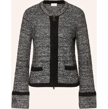 Dámský blejzr Sportalm Dámská Bunda Hranatého Střihu Z Buklé S Třpytivou...