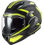 LS2 Helmets LS2 FF900 VALIANT II REVO MATT BLACK H-V YELLOW - XS