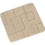 Předložka před WC 60x50cm Obdélníky smetanové