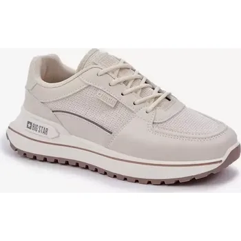 Dámská obuv Dámské tenisky Big Star – světle béžové velikost 36 světle béžová