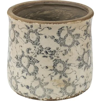 Květináč Clayre & Eef - Keramický květináč PURE NOSTALGIA 6CE1459L