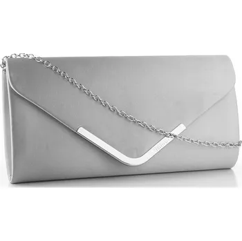 Tamaris saténové společenské psaníčko Amalia silver 30454 | P699204