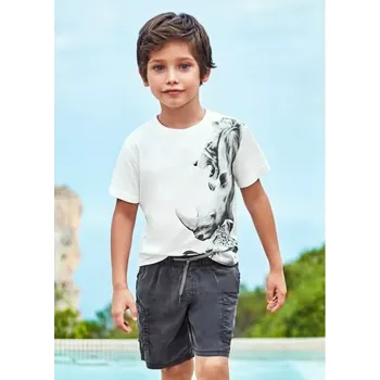 Chlapecké kraťasy Chlapecké kraťasy Mayoral 3251-76 Graphitové