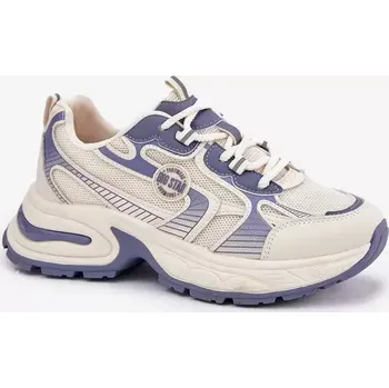 Dámské tenisky Dámské tenisky Big Star – bílá/modrá velikost 36 bílá/modrá