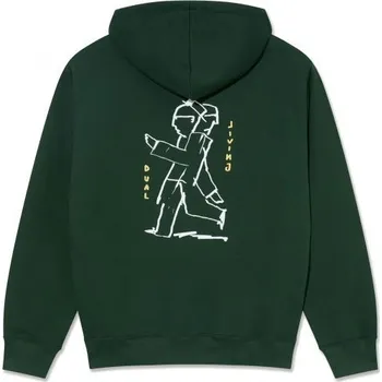 Pánská mikina MIKINA POLAR Dual Living Dave Hoodie - zelená - M + při osobním odběru 2 127 Kč