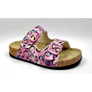 Dětská sportovní obuv MILAMI dětské pantofle 500 pink srdce Velikost: 31