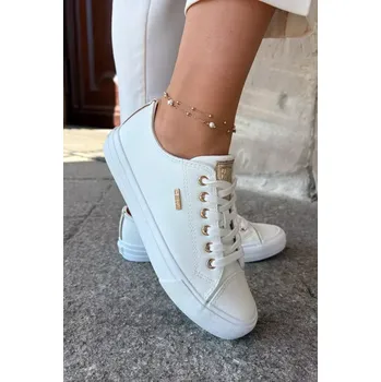 Dámské tenisky Dámské tenisky z ECO kůže Big Star – bílé velikost 40 bílá