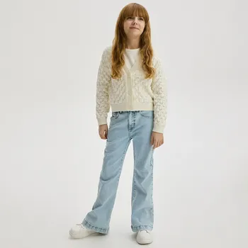 Dívčí džíny Reserved - Džíny high waist flare - modrá - 720CV-05J - 720CV-05J-152-2