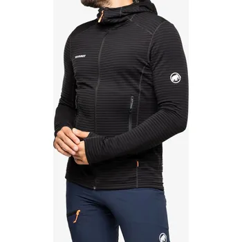 Pánská mikina Outdoorova mikina Mammut Taiss Light ML Hooded Jacket - black