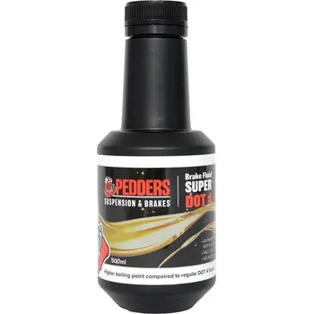Brzdová kapalina Pedders PBF05SD4 DOT 4 Brzdová kapalina 500ml